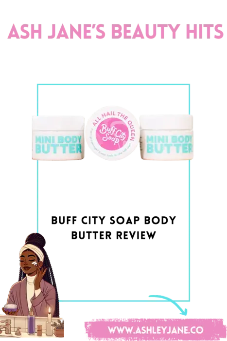 A set of Buff City Soap Mini Body Butters in three different scents, known for their rich hydration, long-lasting moisture, and skin-loving ingredients.