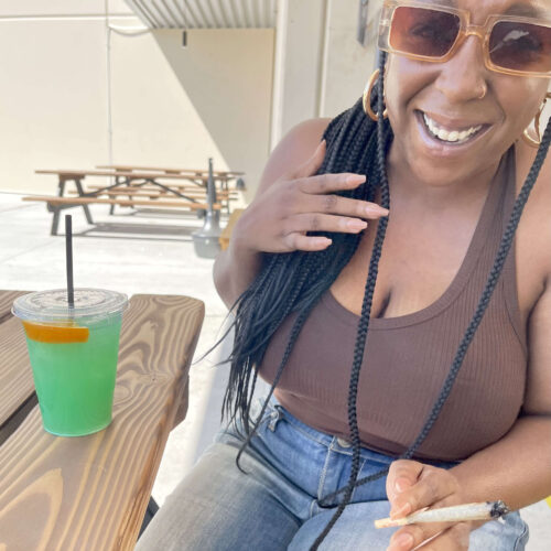 Nuwu Cannabis Courtyard