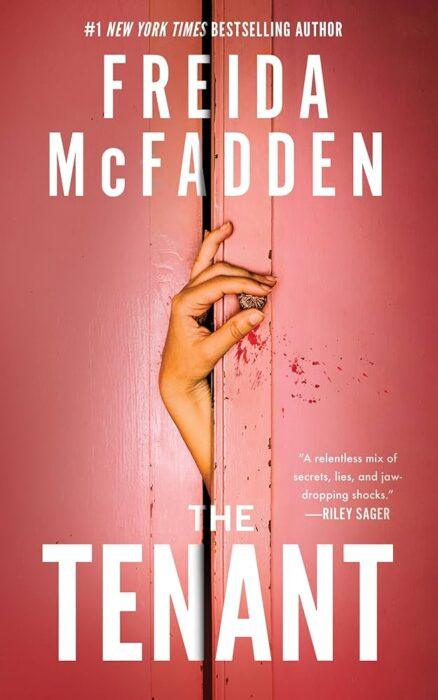 The Tenant by Freida McFadden book cover, ranked #6 in my Freida McFadden reading